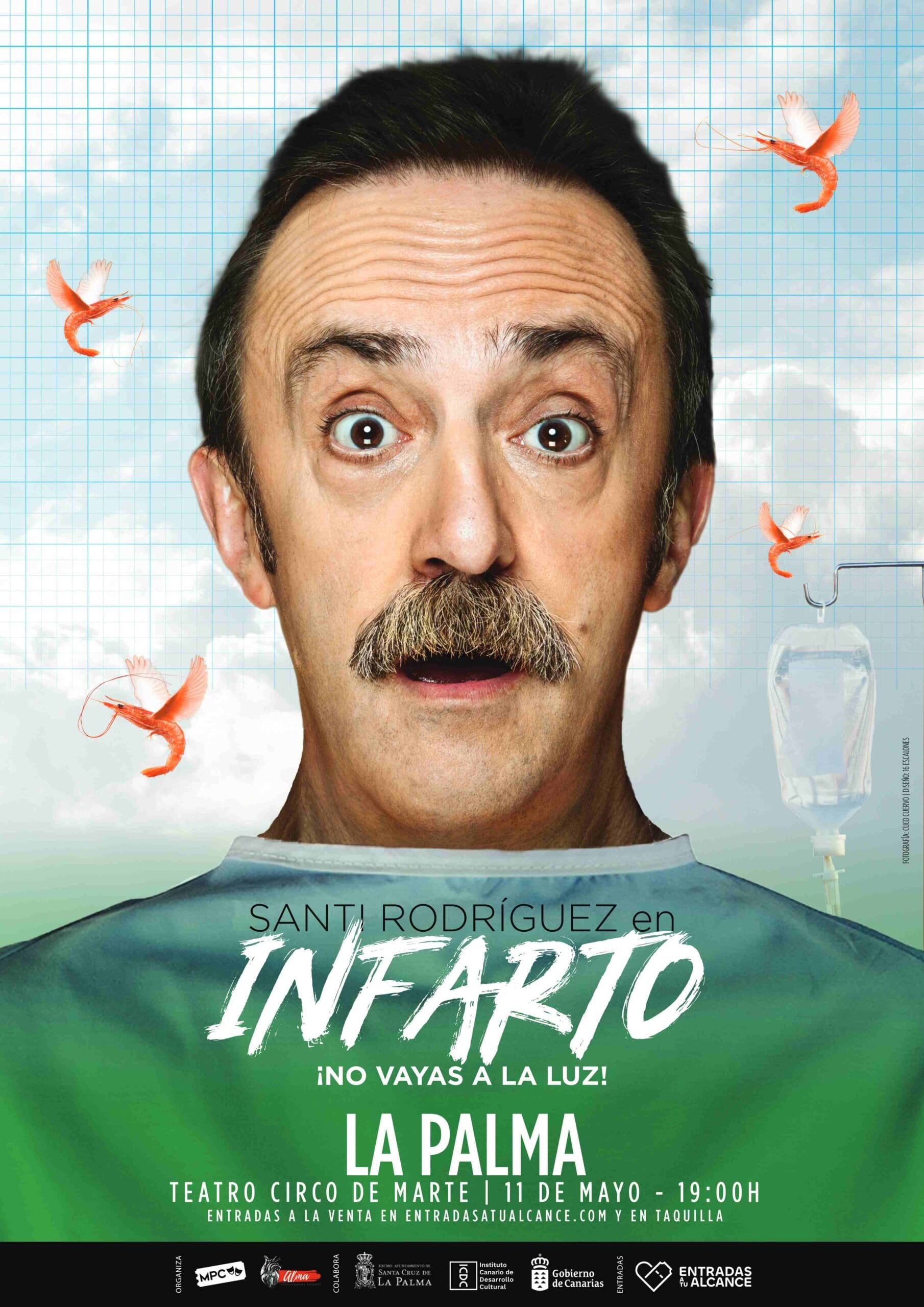 SANTI RODRÍGUEZ EN INFARTO ¡ NO VAYAS A LA LUZ!