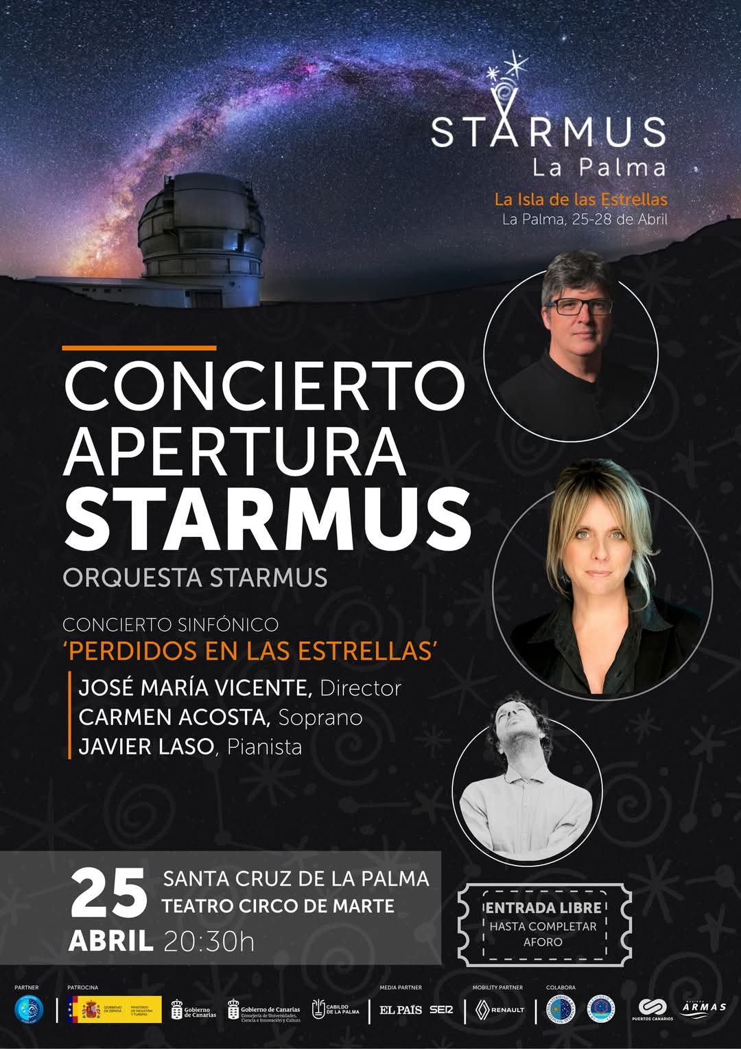 Concierto de apertura del Festival Starmus