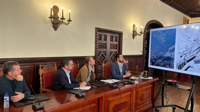 Santa Cruz de La Palma ultima los detalles técnicos del proyecto del ascensor urbano de Calcinas
