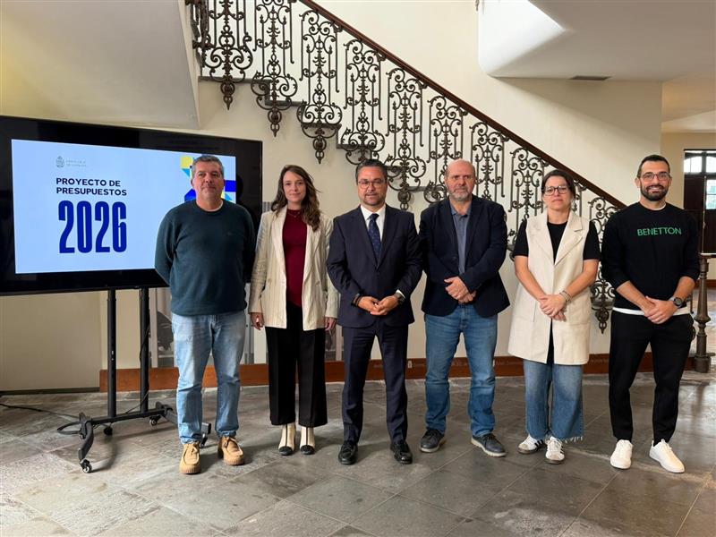 Santa Cruz de La Palma consolida su recuperación económica y social con un presupuesto 2026 de casi 26 millones de euros