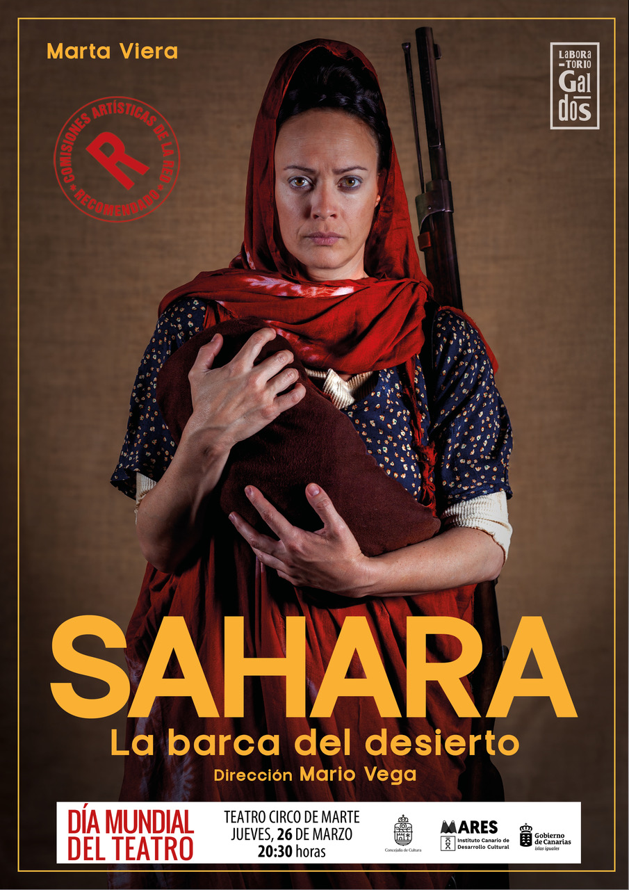 Santa Cruz de La Palma acoge 'Sáhara: La barca del desierto' con motivo del Día Mundial del Teatro