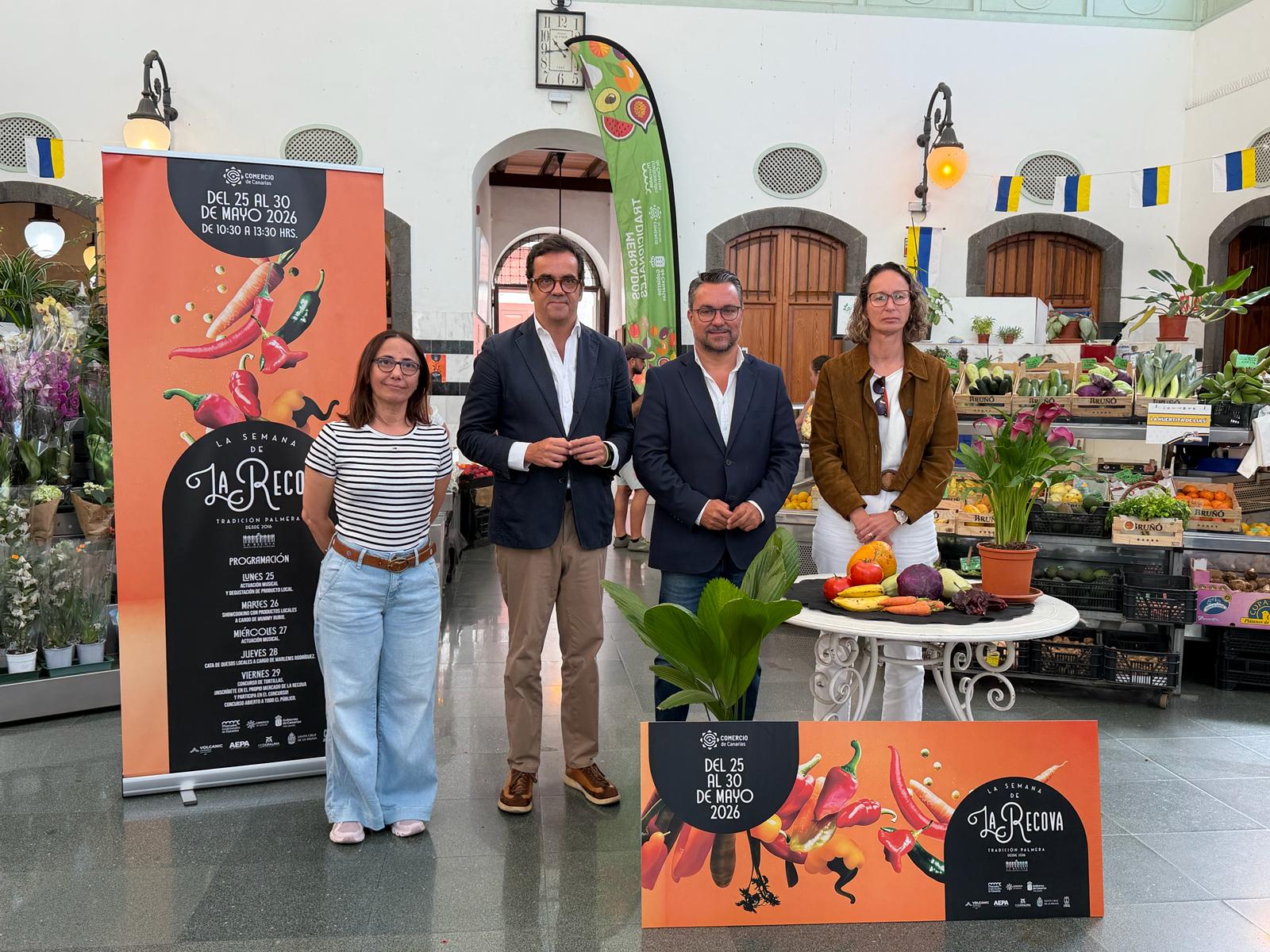 Santa Cruz de La Palma presenta la Semana de La Recova 2026 como una apuesta por el comercio local, la gastronomía y la dinamización del mercado municipal