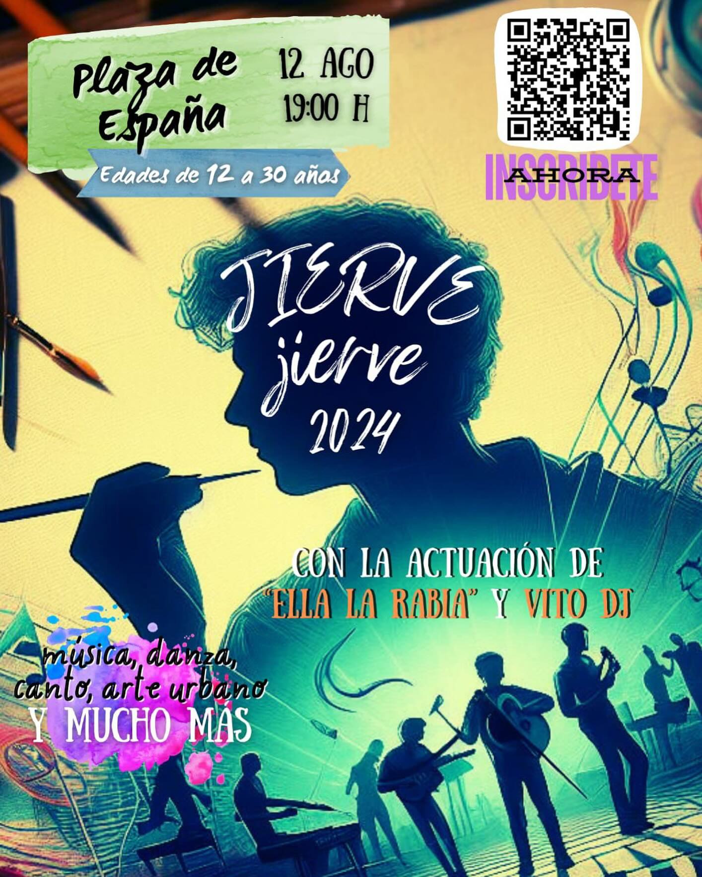 Santa Cruz de La Palma promueve el talento joven de la capital palmera con una nueva edición del Festival 'Jierve Jierve'